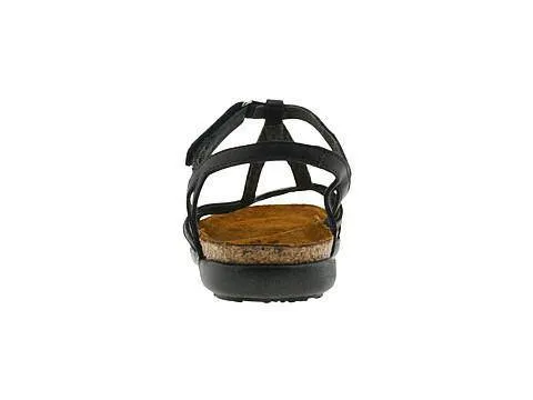 Naot Women's Dorith Gladiator Sandal Black Raven Leather sold by Orleans Shoe Co. product image thumbnail 5