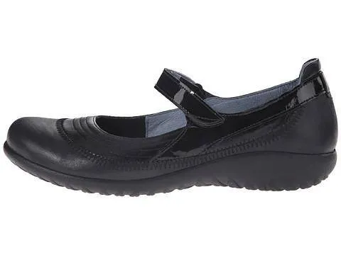 Naot Women's Kirei Black Leather sold by Orleans Shoe Co. product image thumbnail 4