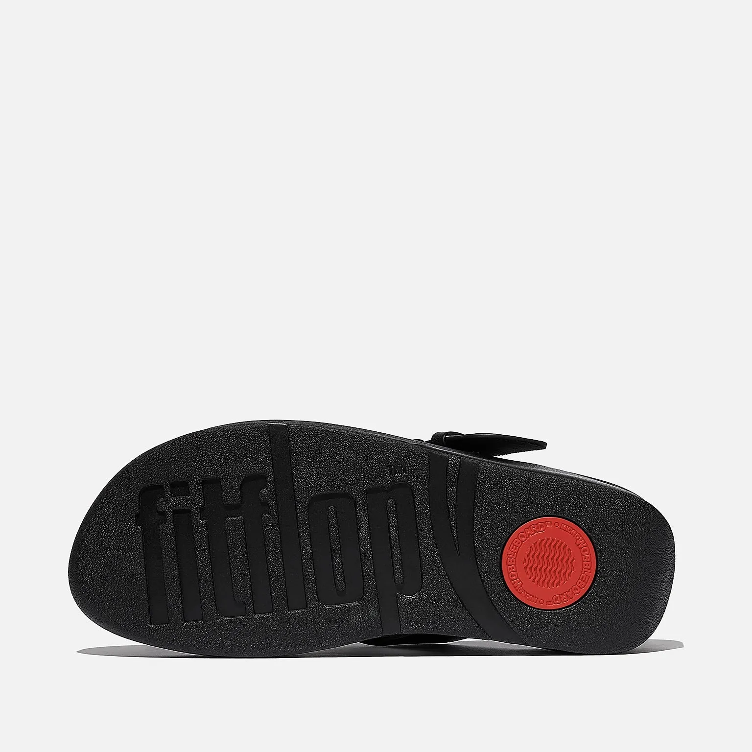 Fit Flop Women's Lulu Resin Buckle Leather Toe Post Sandals All Black sold by Orleans Shoe Co. product image thumbnail 4