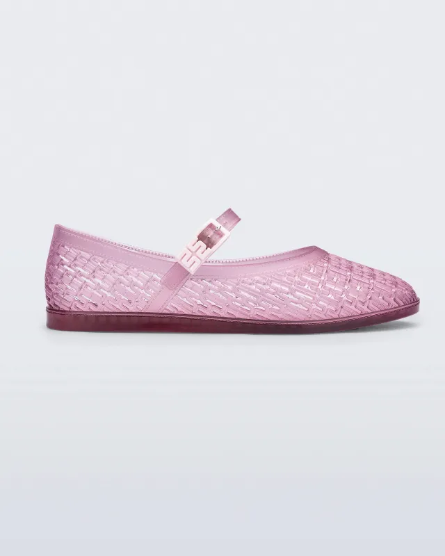 Melissa Women's Harper Clear Pink sold by Orleans Shoe Co.