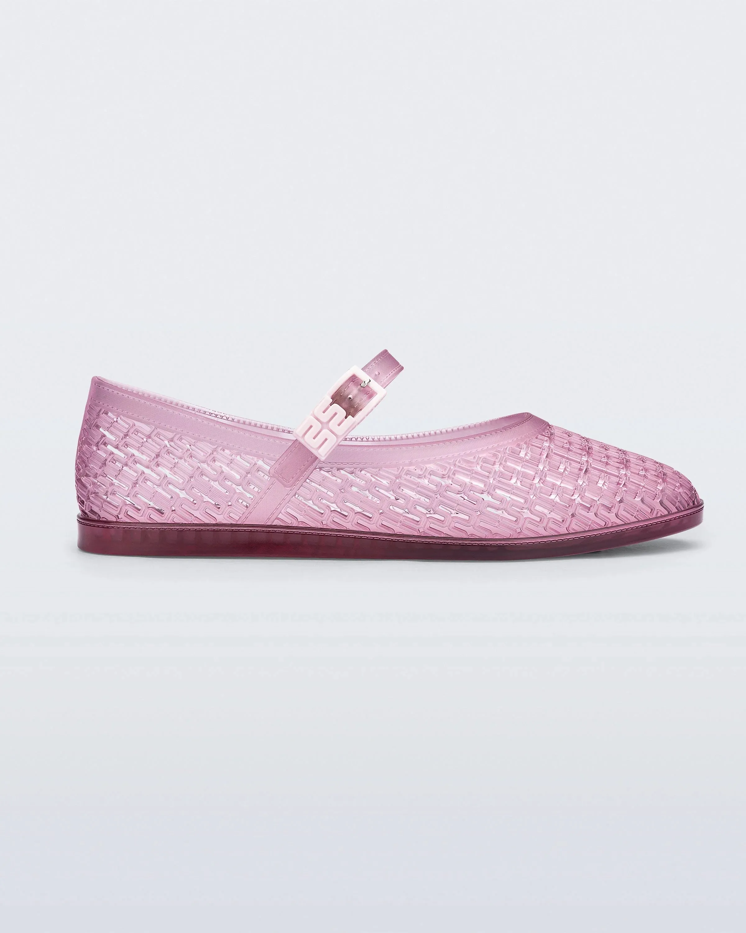 Melissa Women's Harper Clear Pink sold by Orleans Shoe Co.