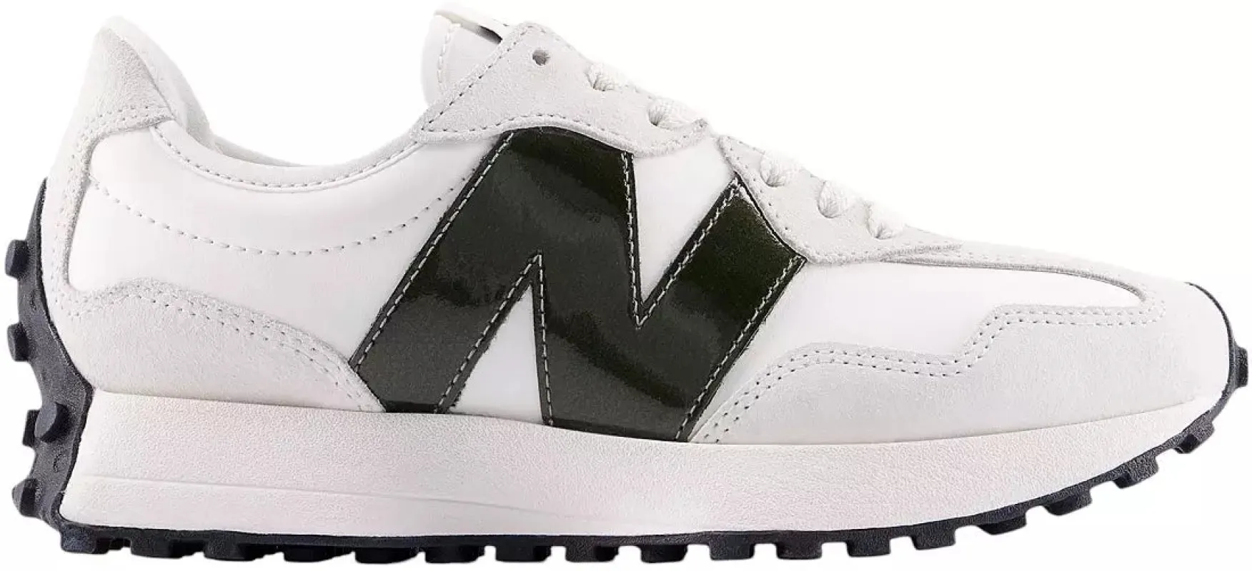 New Balance Women's WS327JWA White Green sold by Orleans Shoe Co.