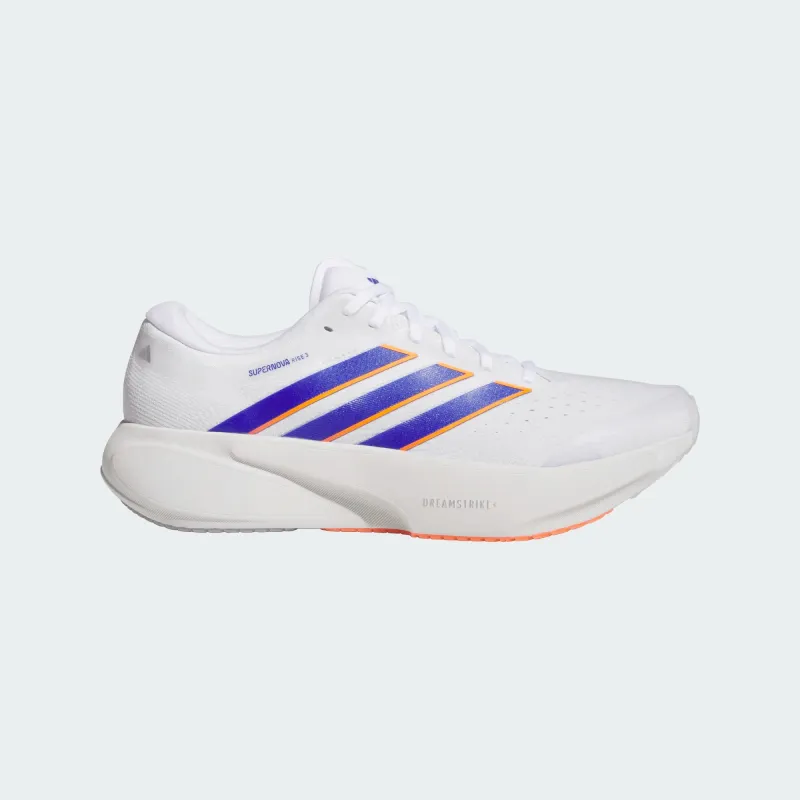 Adidas Men's Supernova Rise 3 White Blue Orange JP8688 sold by Orleans Shoe Co.
