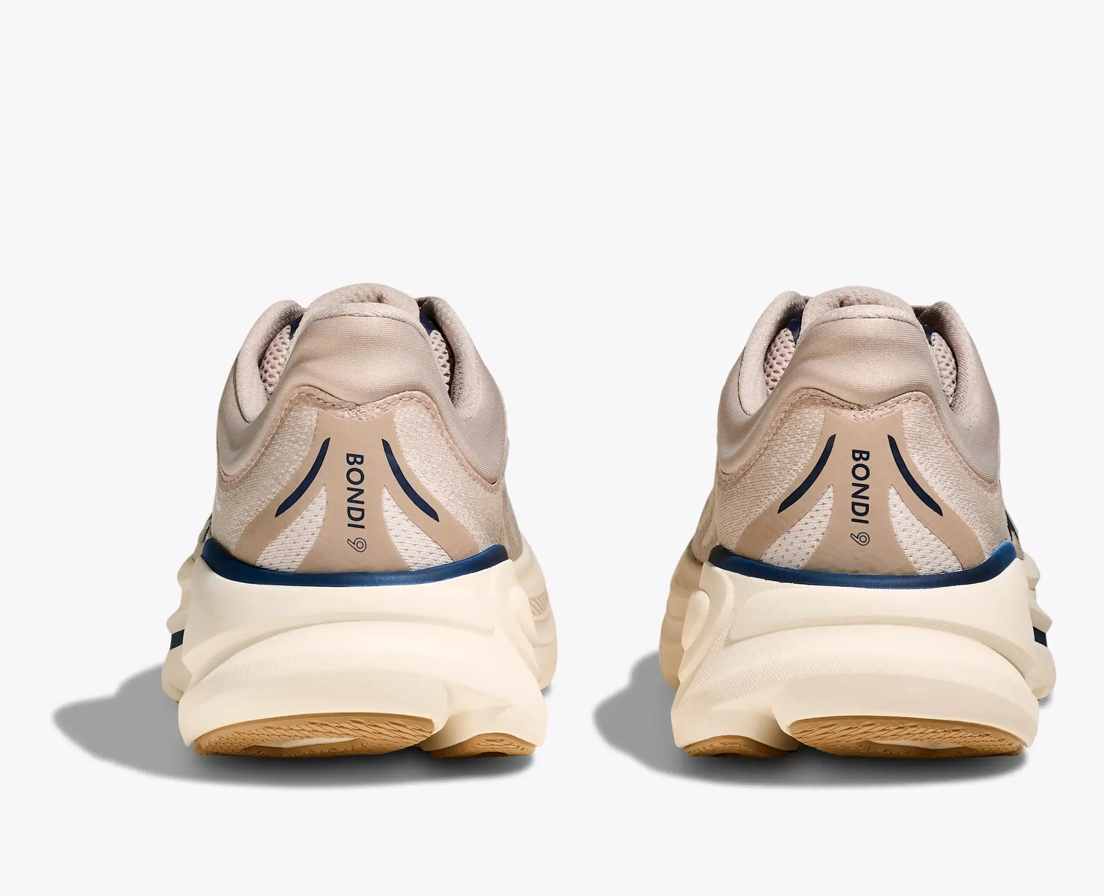 Hoka Men's Bondi 9 Stucco Grout sold by Orleans Shoe Co. product image thumbnail 5