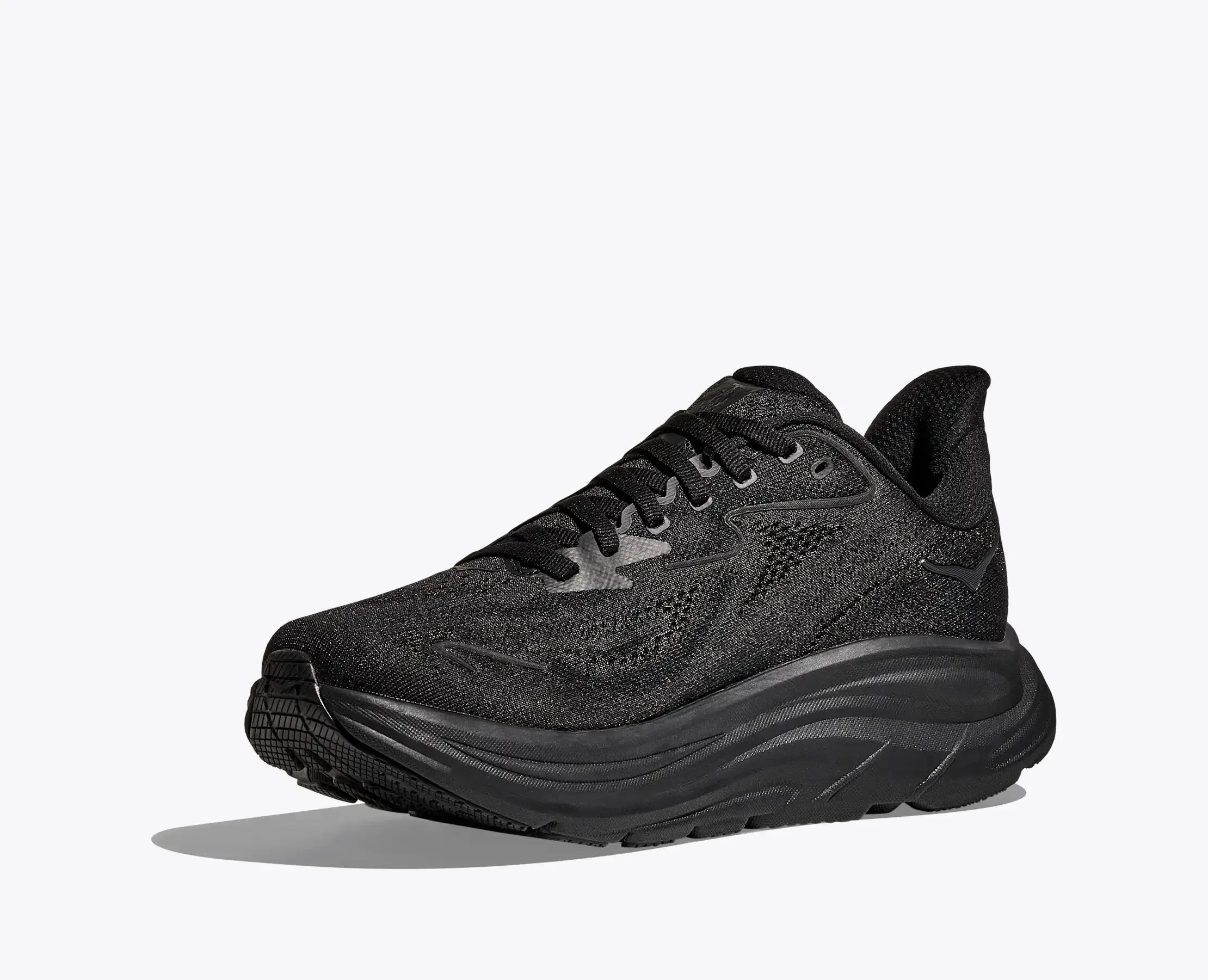 Hoka Women's Clifton 10 Black Black sold by Orleans Shoe Co. product image thumbnail 3