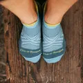 Darn Tough Vermont Women's Run No Show Tab Cushioned Ultra Lightweight Running Socks Teal 1047 sold by Orleans Shoe Co. product image thumbnail 2