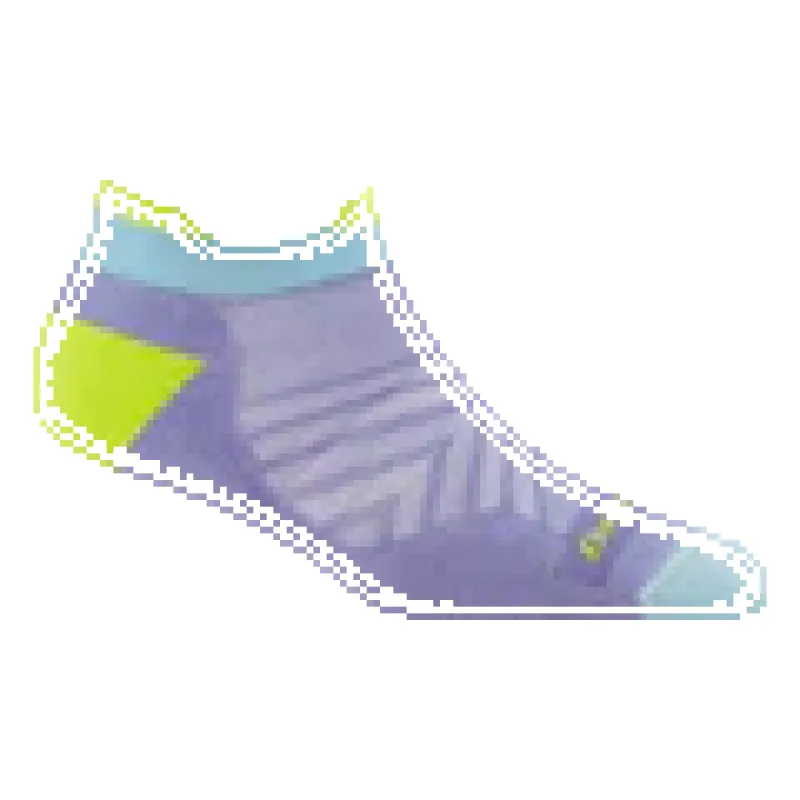 Darn Tough Vermont Women's Run No Show Tab Cushioned Ultra Lightweight Running Socks Lavender 1047 sold by Orleans Shoe Co.
