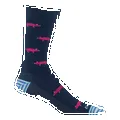 Darn Tough Vermont Men's Truffle Hog Crew Lightweight Lifestyle Socks Midnight 6092 sold by Orleans Shoe Co.