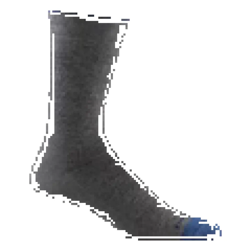 Darn Tough Vermont Men's Solid Crew Lightweight Lifestyle Socks Gray 6032 sold by Orleans Shoe Co.