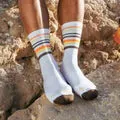Darn Tough Vermont Men's Fastpack Micro Crew Lightweight Hiking Socks White 5012 sold by Orleans Shoe Co. product image thumbnail 2