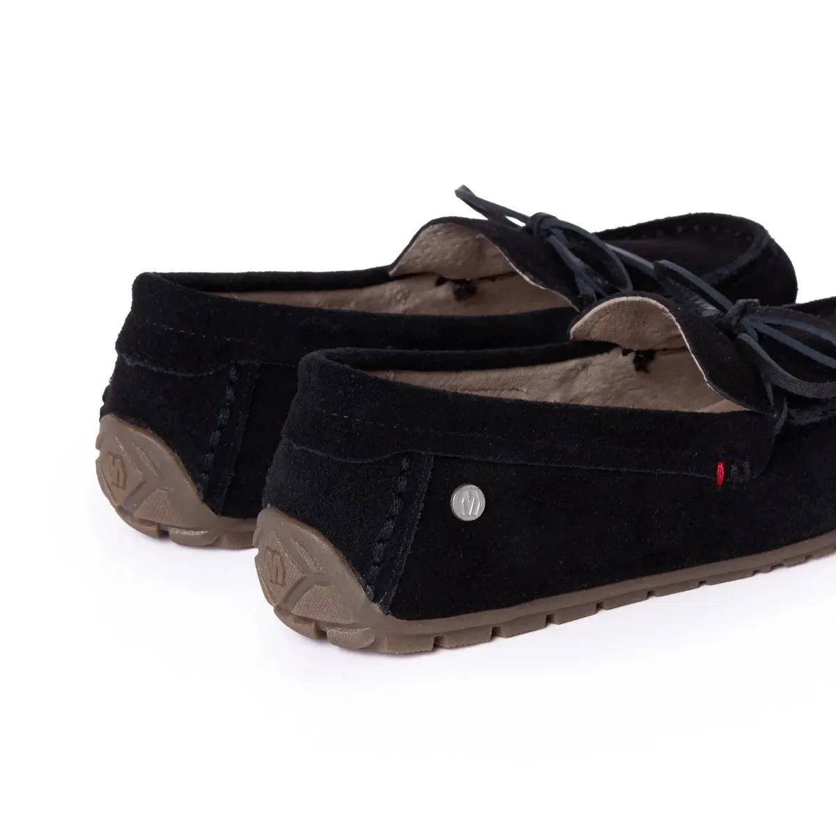 Minnetonka Women's Loafer Moc Black sold by Orleans Shoe Co. product image thumbnail 4