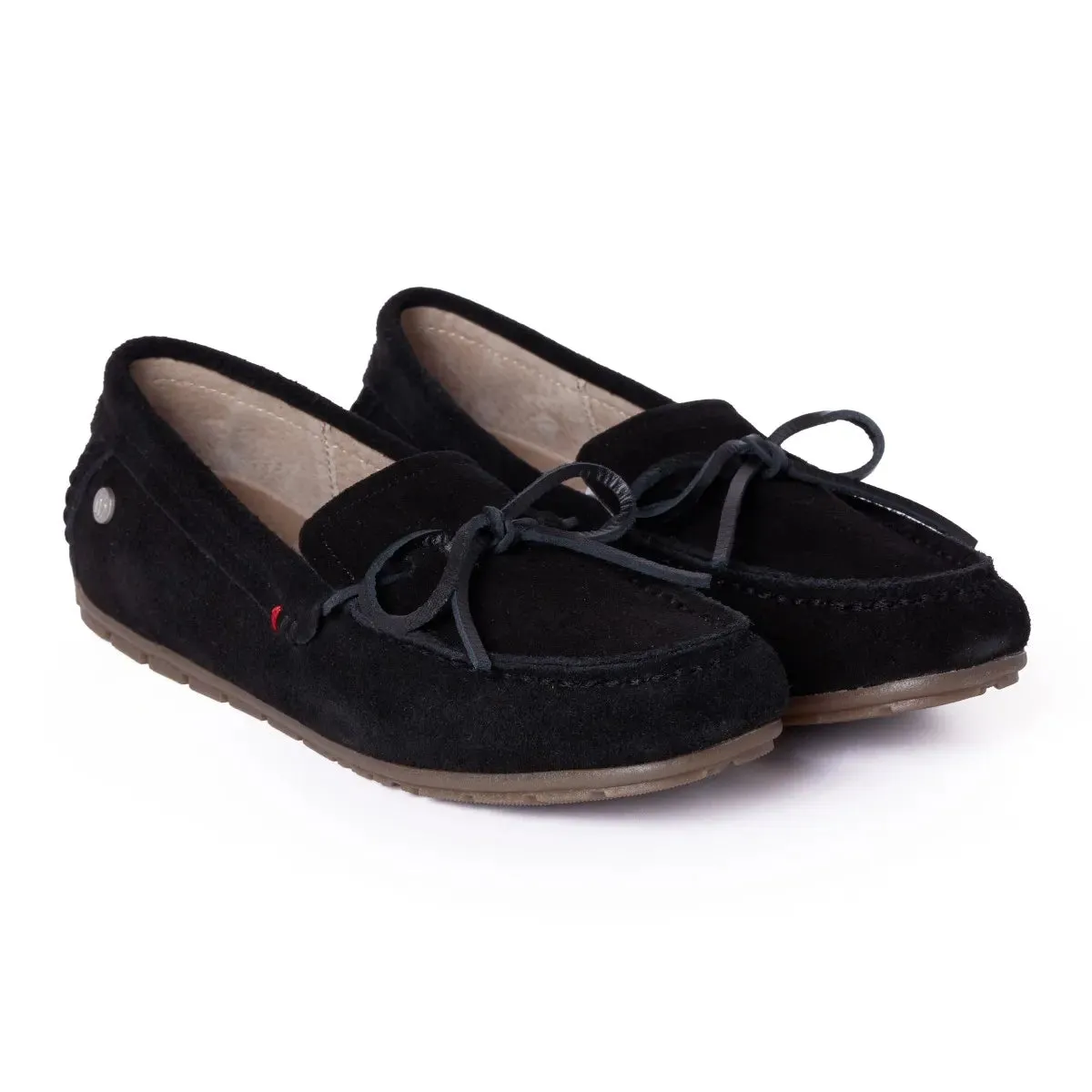 Minnetonka Women's Loafer Moc Black sold by Orleans Shoe Co. product image thumbnail 2