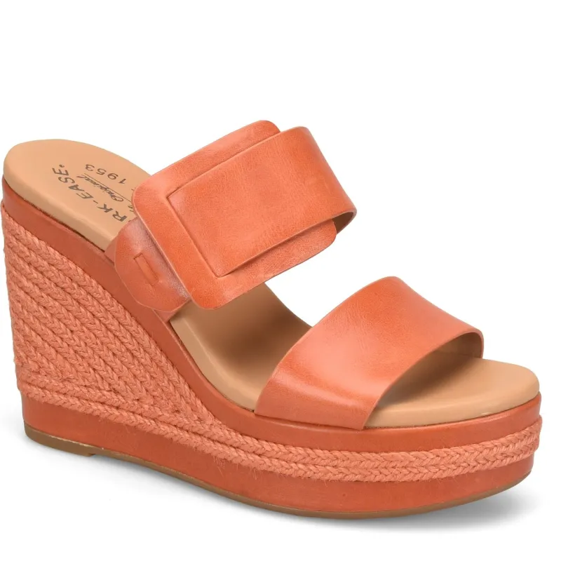 Kork Ease Women's Raya Orange sold by Orleans Shoe Co.