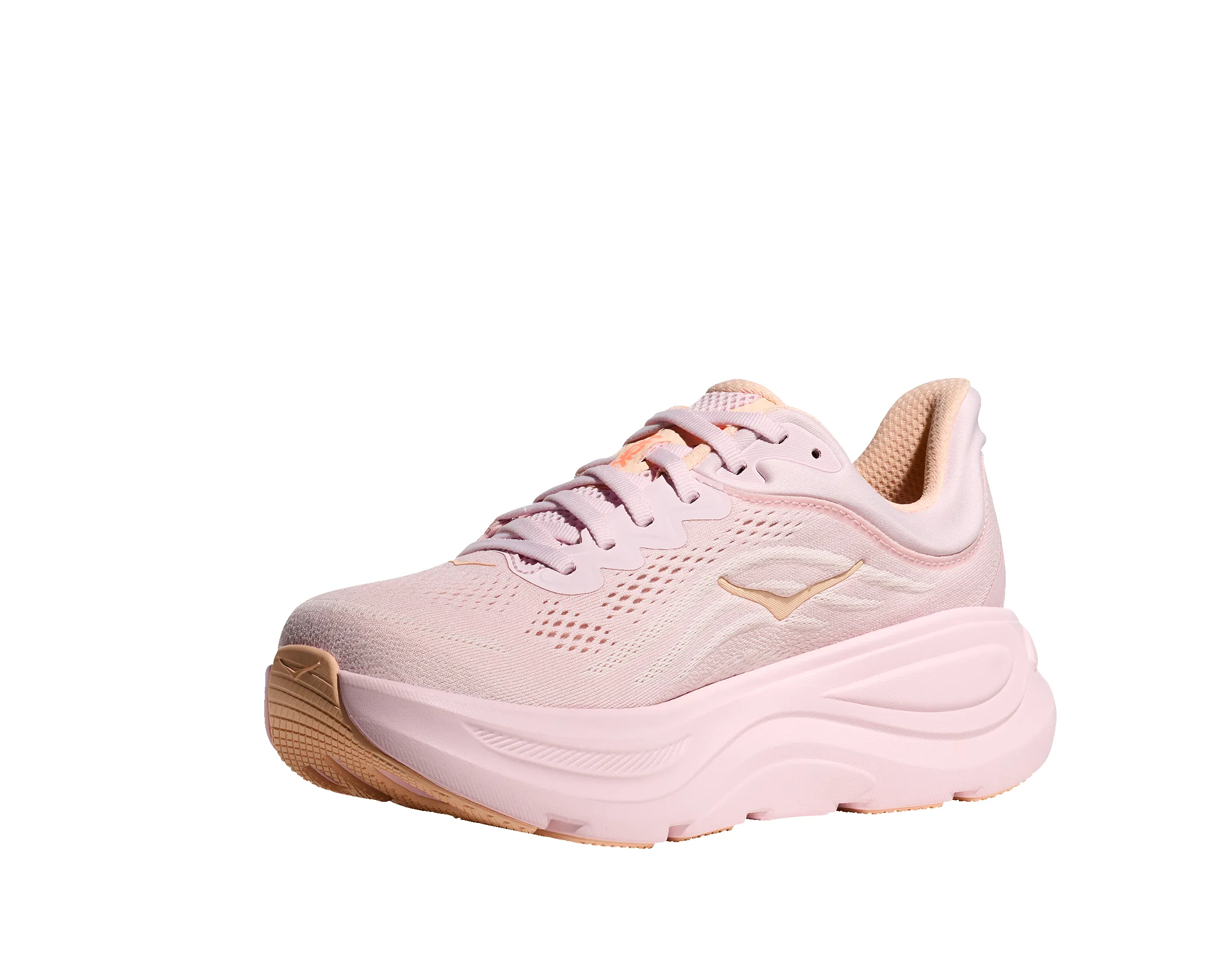 Hoka Women's Bondi 9 Lilac Cream Tangerine sold by Orleans Shoe Co. product image thumbnail 4