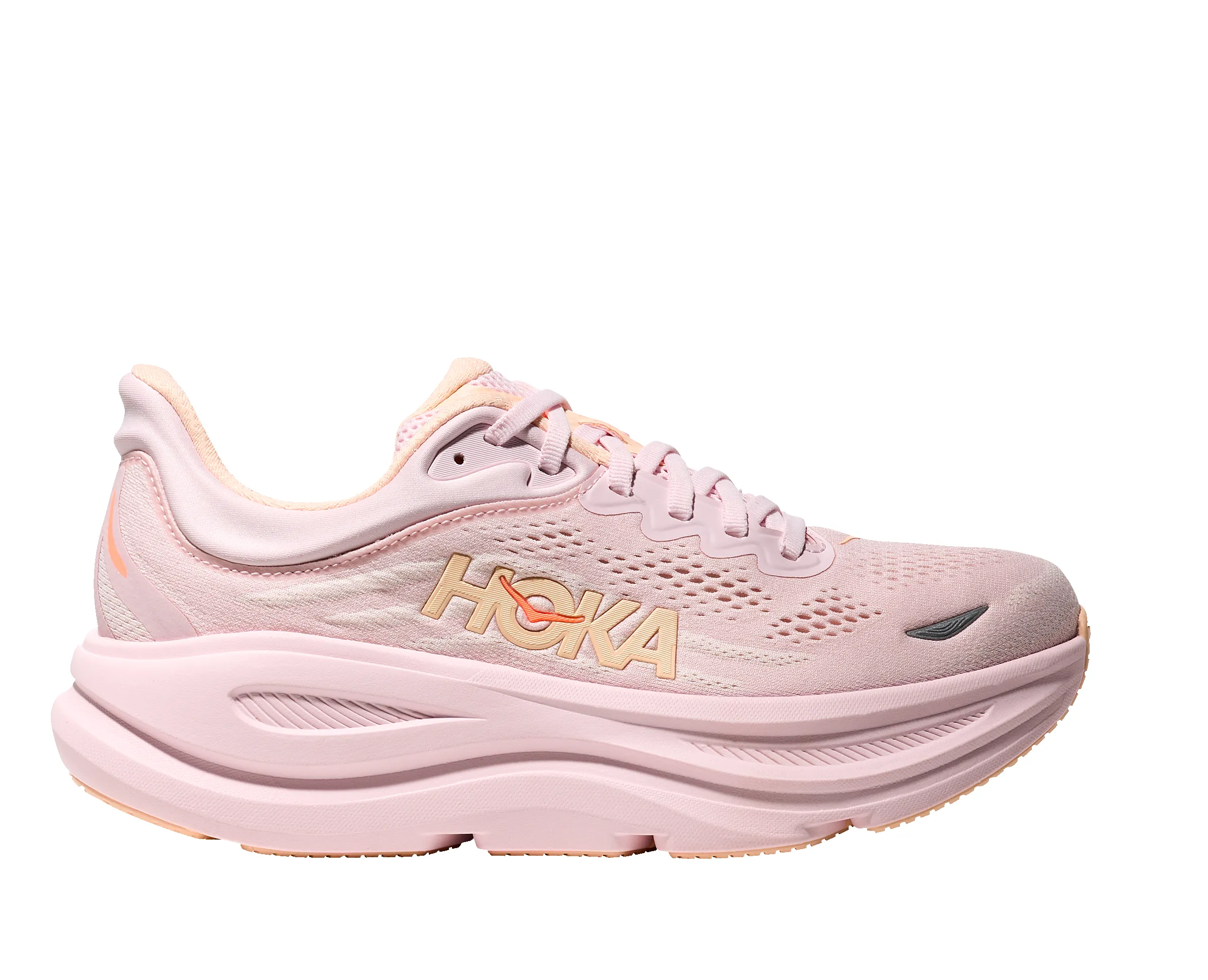 Hoka Women's Bondi 9 Lilac Cream Tangerine sold by Orleans Shoe Co. product image thumbnail 2