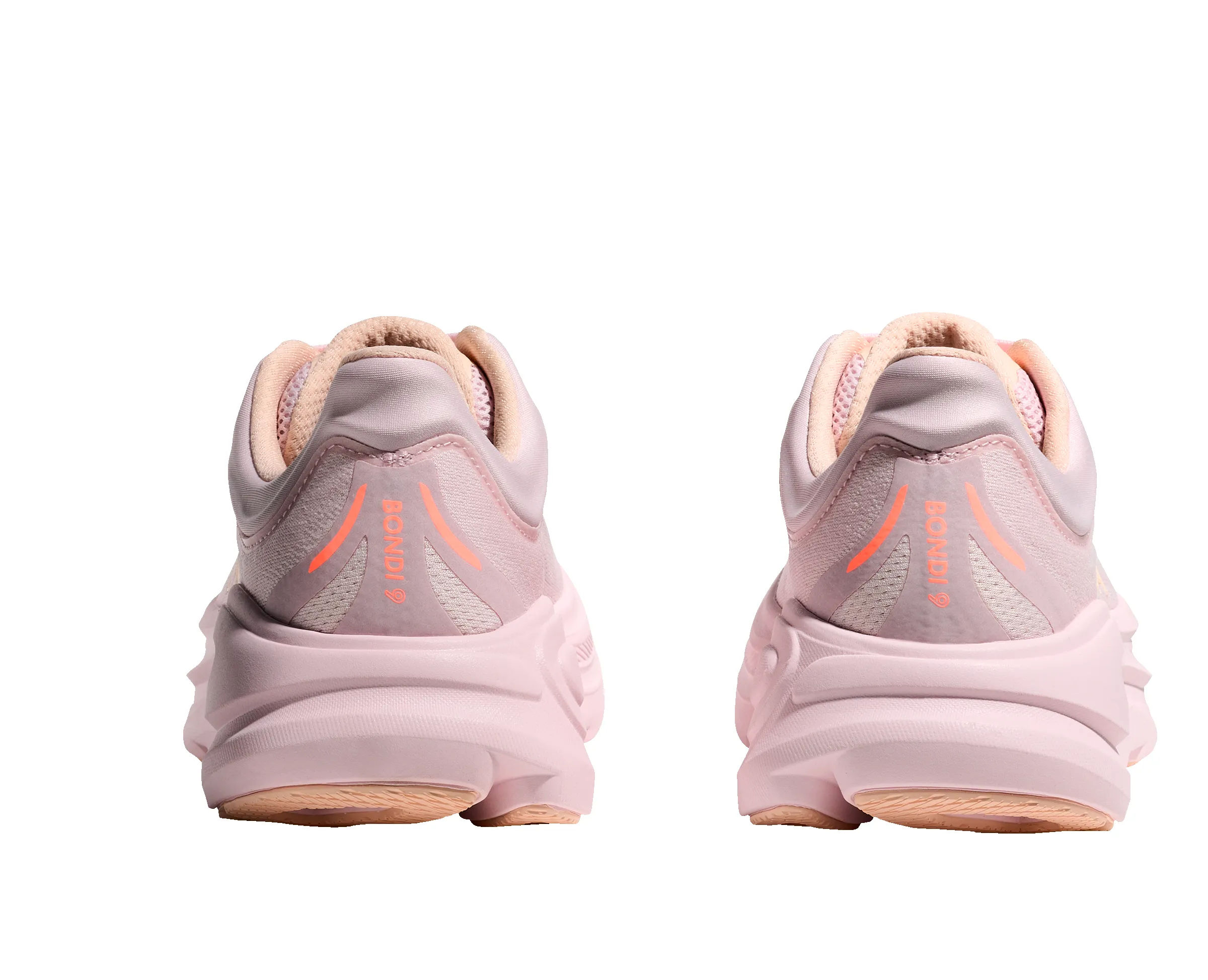 Hoka Women's Bondi 9 Lilac Cream Tangerine sold by Orleans Shoe Co. product image thumbnail 5