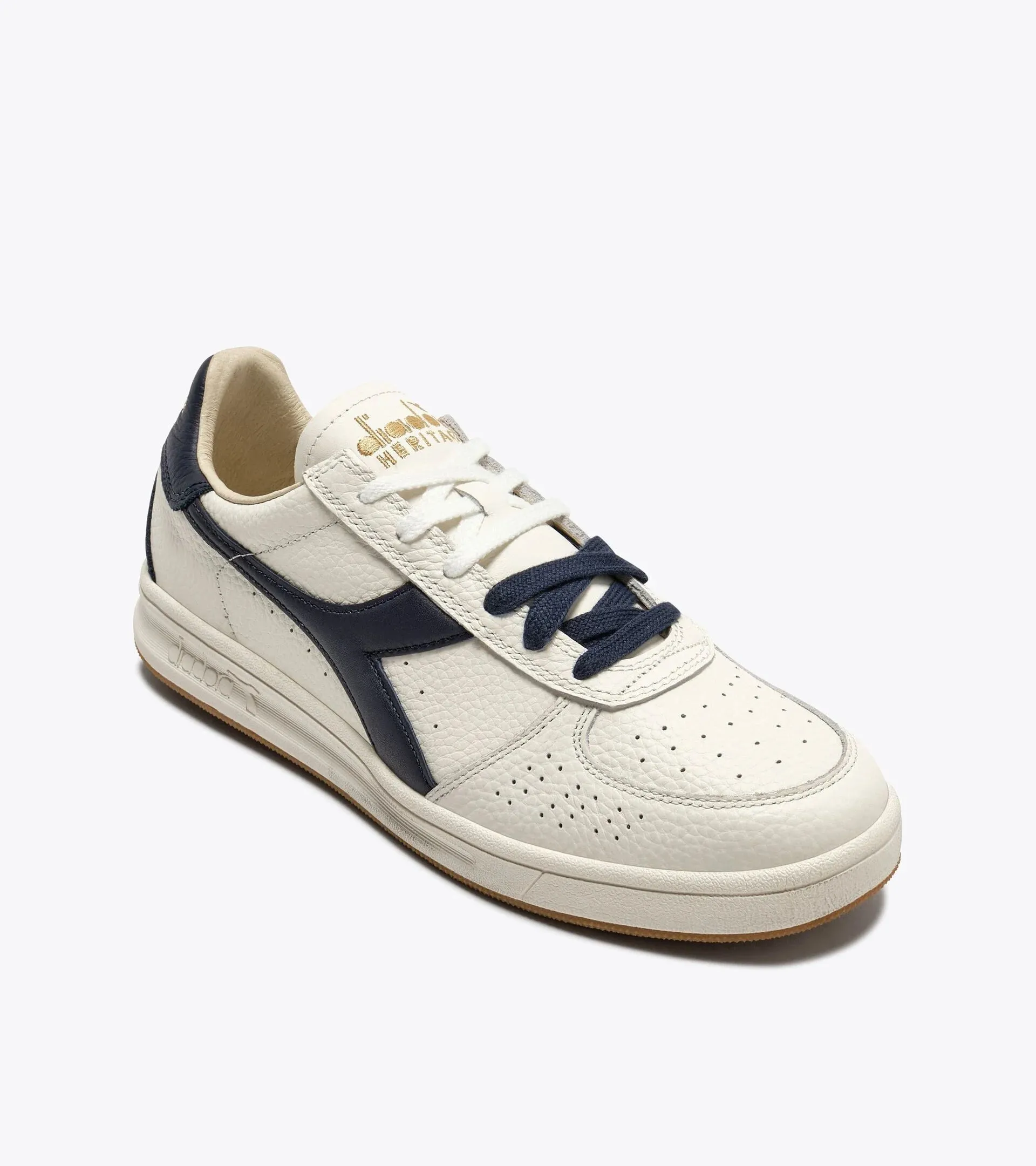 Diadora Heritage Men's B. Elite Dominio White Peacoat sold by Orleans Shoe Co. product image thumbnail 3