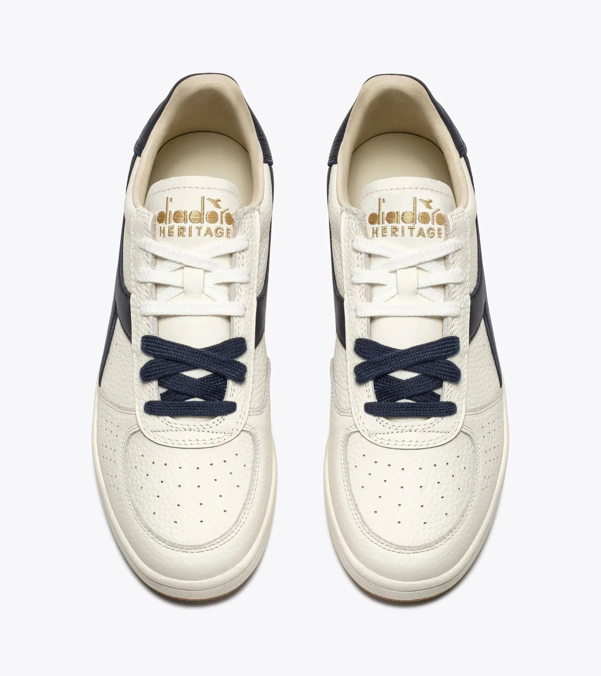 Diadora Heritage Men's B. Elite Dominio White Peacoat sold by Orleans Shoe Co. product image thumbnail 4