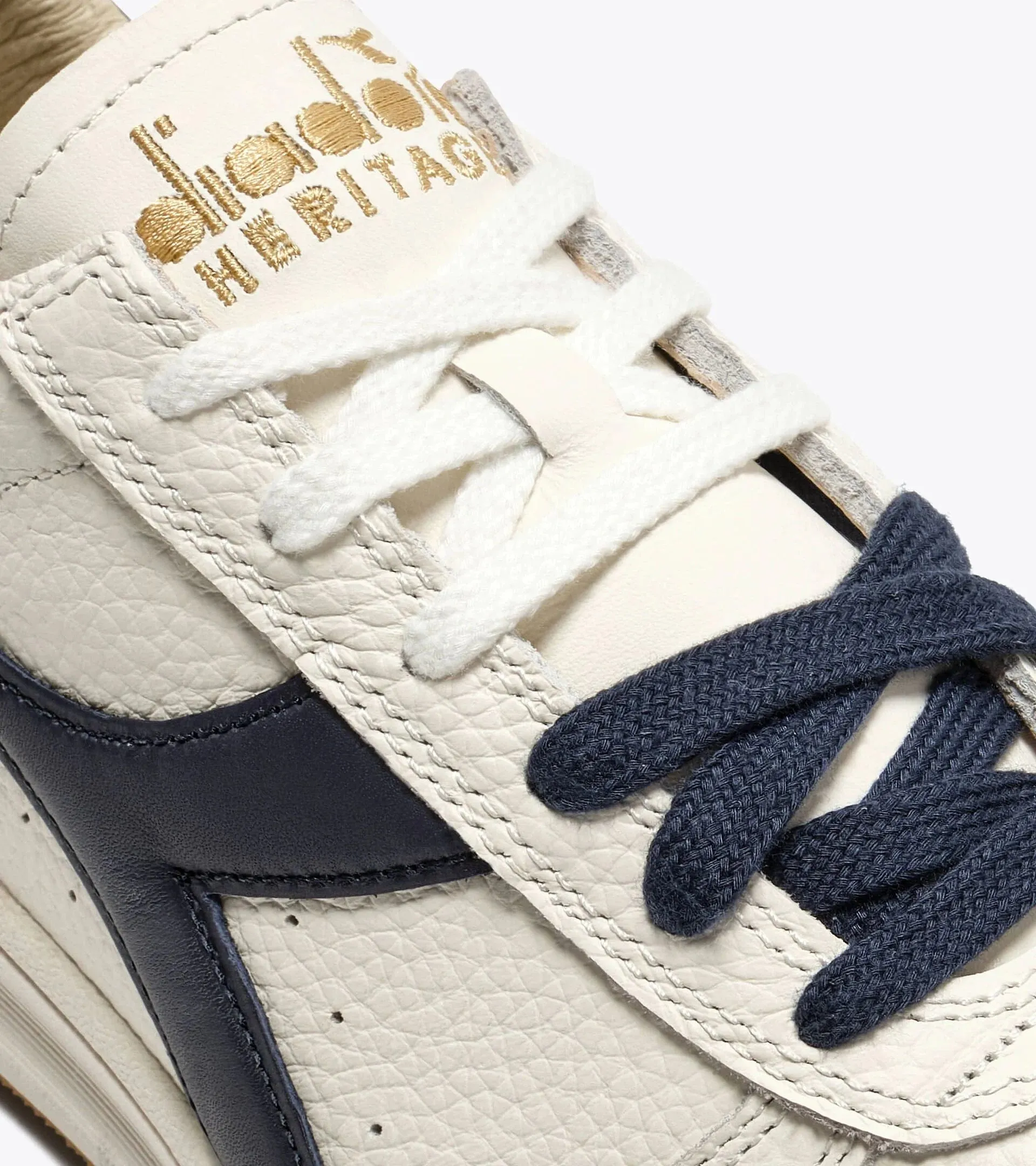 Diadora Heritage Men's B. Elite Dominio White Peacoat sold by Orleans Shoe Co. product image thumbnail 5