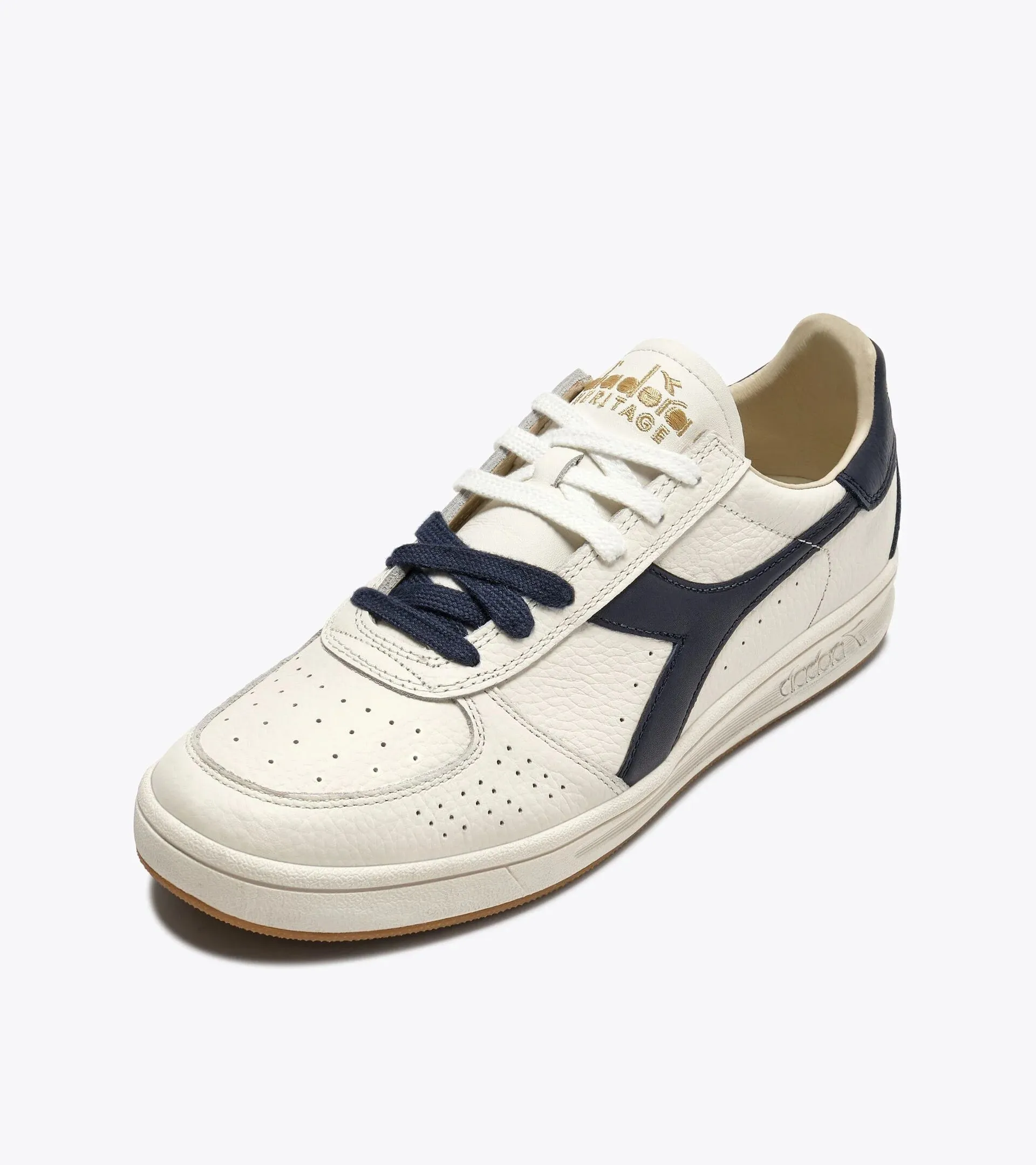 Diadora Heritage Men's B. Elite Dominio White Peacoat sold by Orleans Shoe Co. product image thumbnail 2
