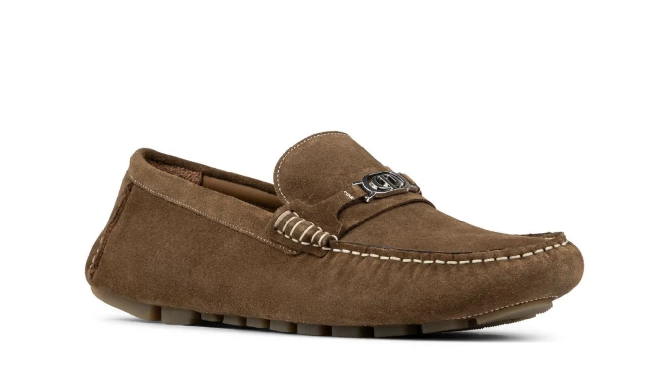 Donald Pliner Men's Bodhi Brown Suede made by Orleans Shoe Co.