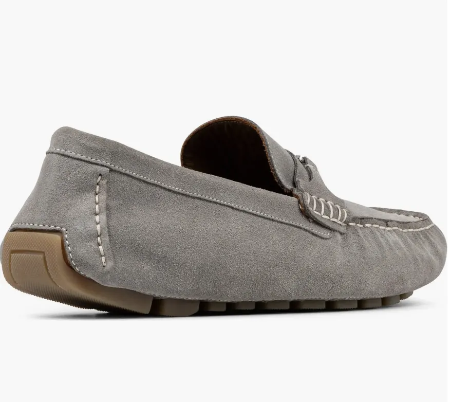Donald Pliner Men's Bodhi Cloud Grey Suede sold by Orleans Shoe Co. product image thumbnail 2