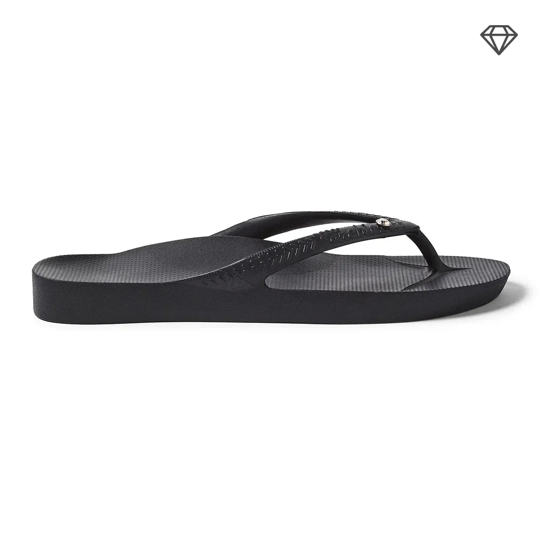 Archies Arch Support Flip Flops Black Crystal sold by Orleans Shoe Co. product image thumbnail 2