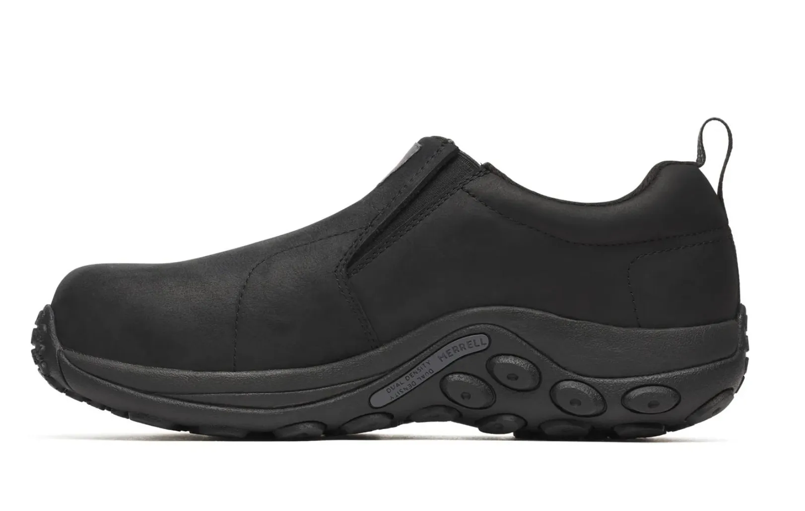 Merrell Men's Jungle Moc Leather Hi-Vis Carbon Fiber Static Dissipative 10 Low Black sold by Orleans Shoe Co. product image thumbnail 2