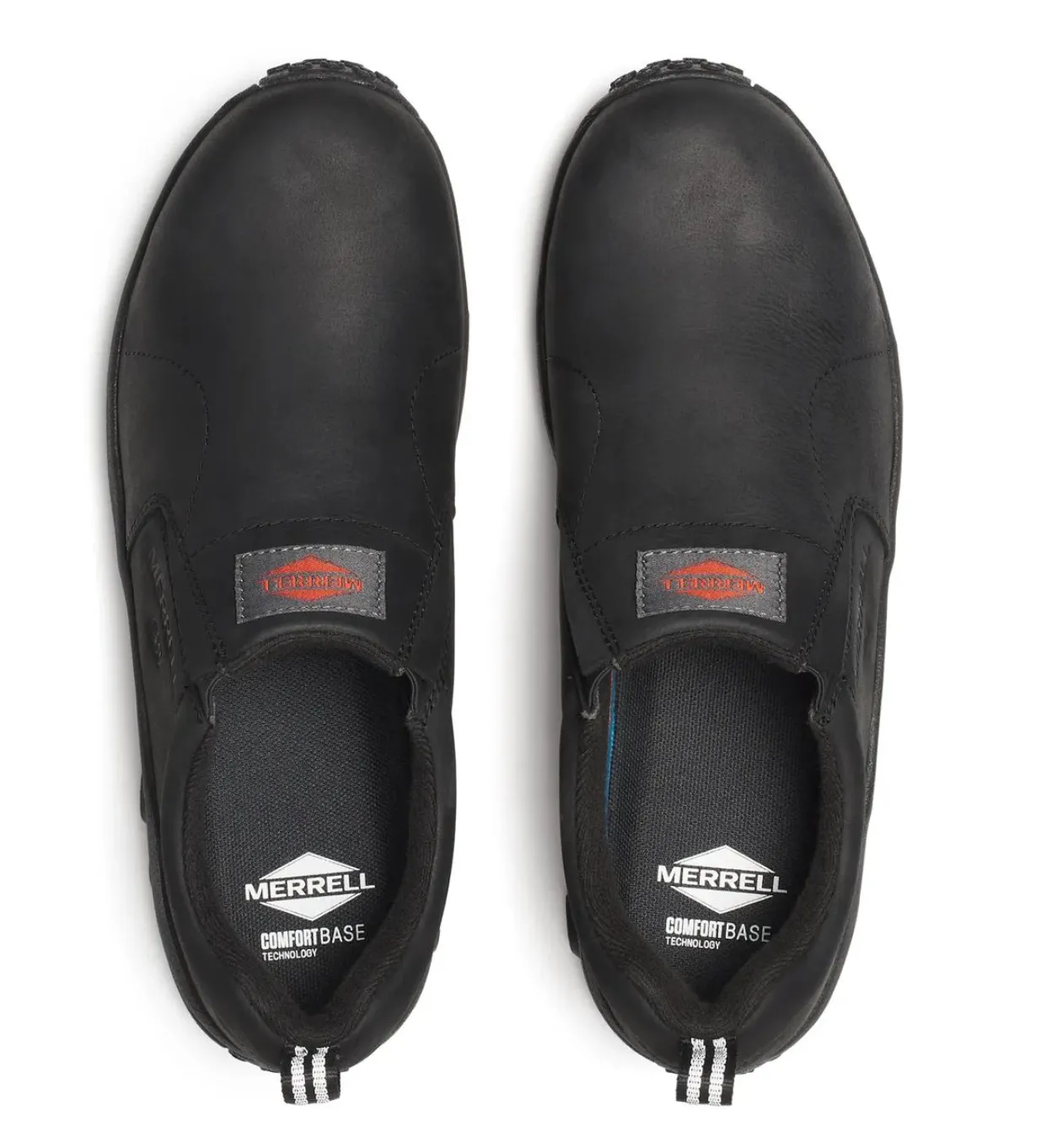 Merrell Men's Jungle Moc Leather Hi-Vis Carbon Fiber Static Dissipative 10 Low Black sold by Orleans Shoe Co. product image thumbnail 4