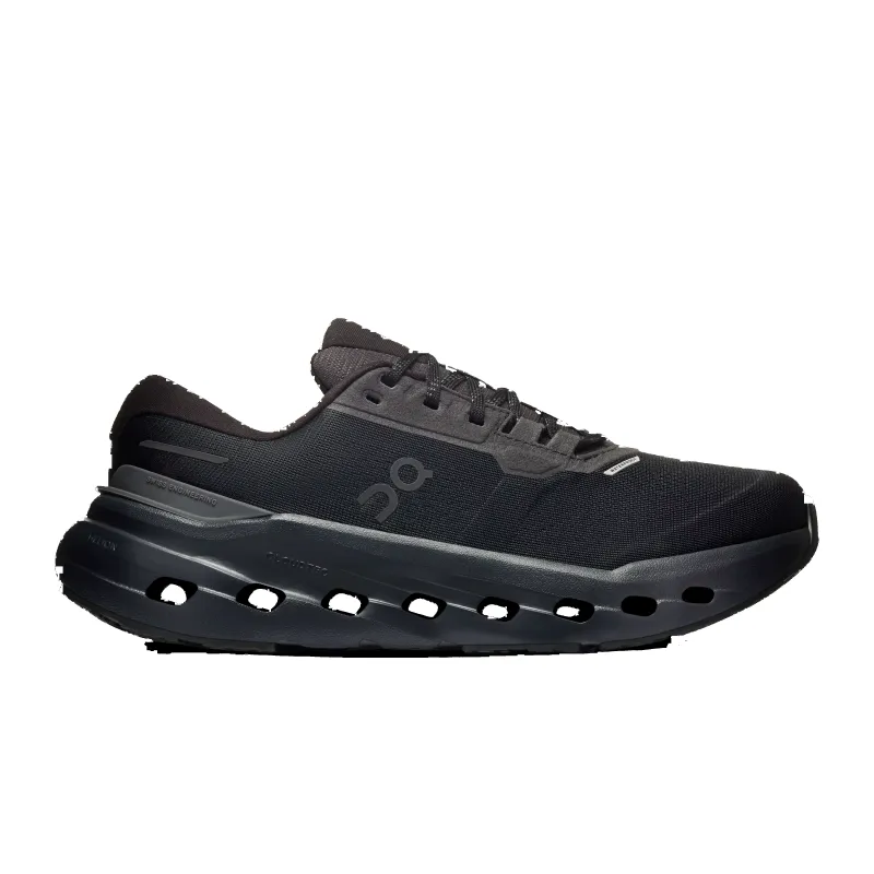 On Women's Cloudrunner 3 Waterproof Black Black made by On
