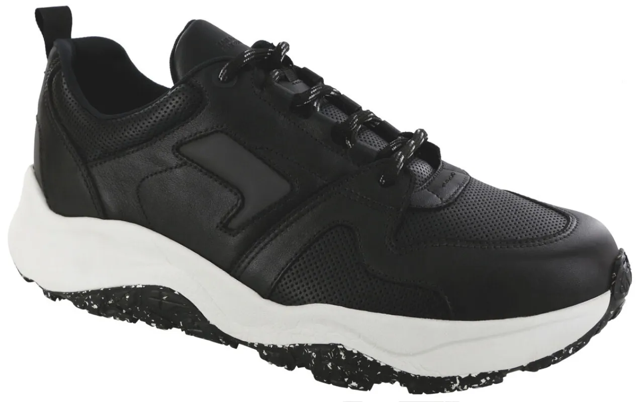 SAS Men's Low Country Y Black Perf Sneaker made by San Antonio Shoemakers