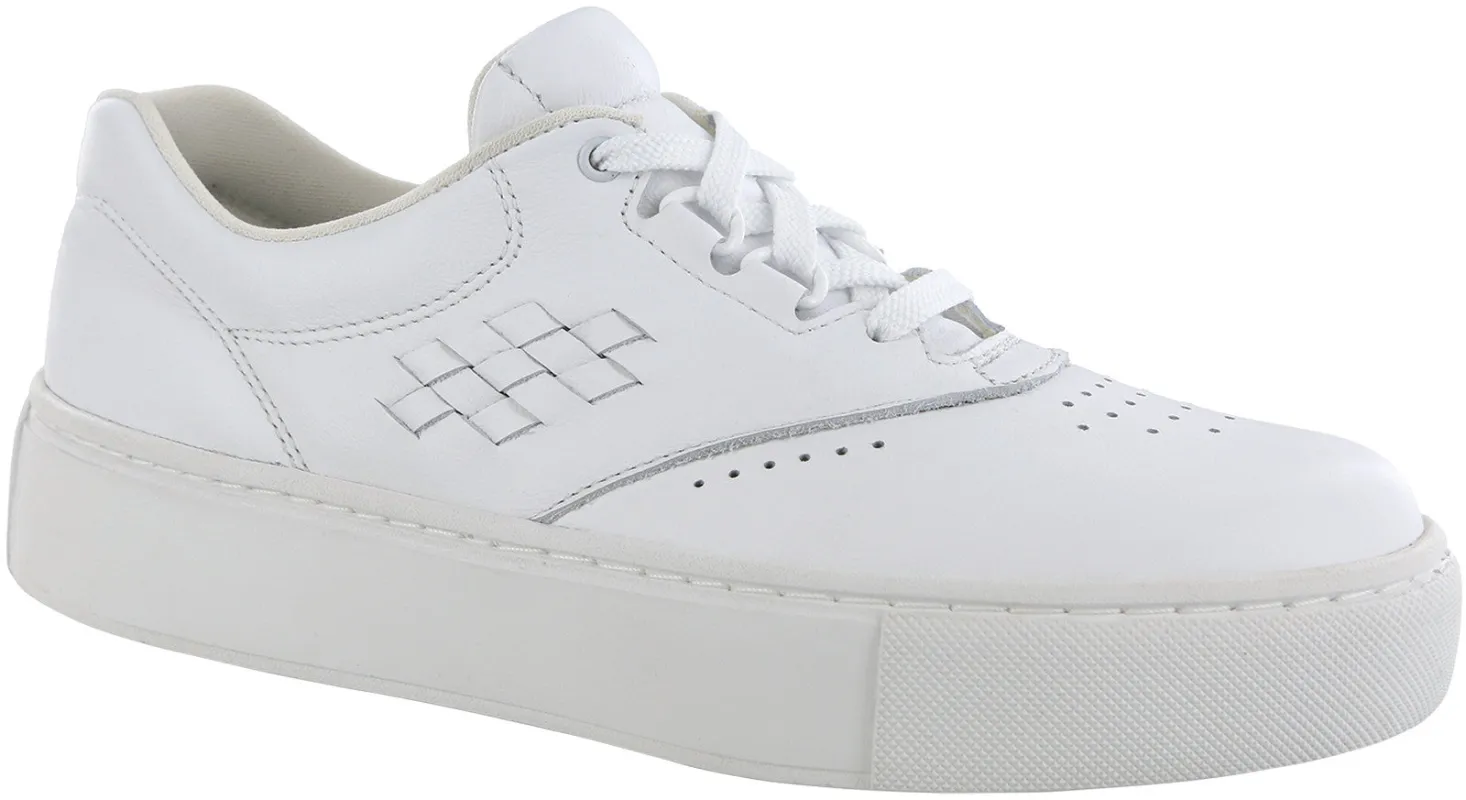 SAS Women's Free Rein 1 Chalk Sneaker made by San Antonio Shoemakers