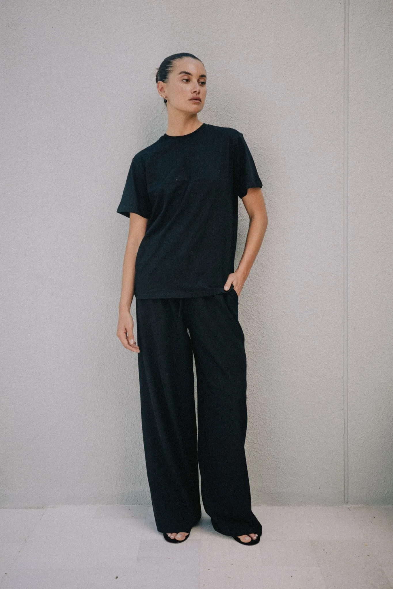 Miley Relaxed Tee - Black sold by RAEF product image thumbnail 3
