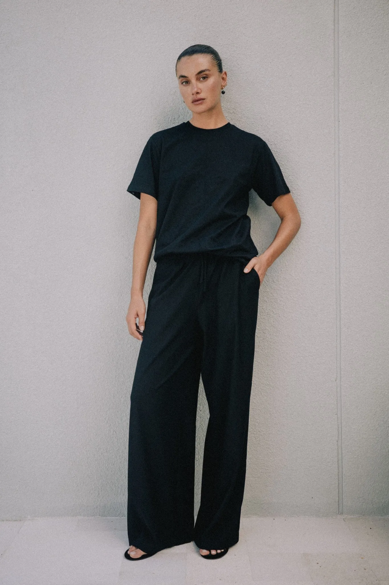 Miley Relaxed Tee - Black sold by RAEF product image thumbnail 4
