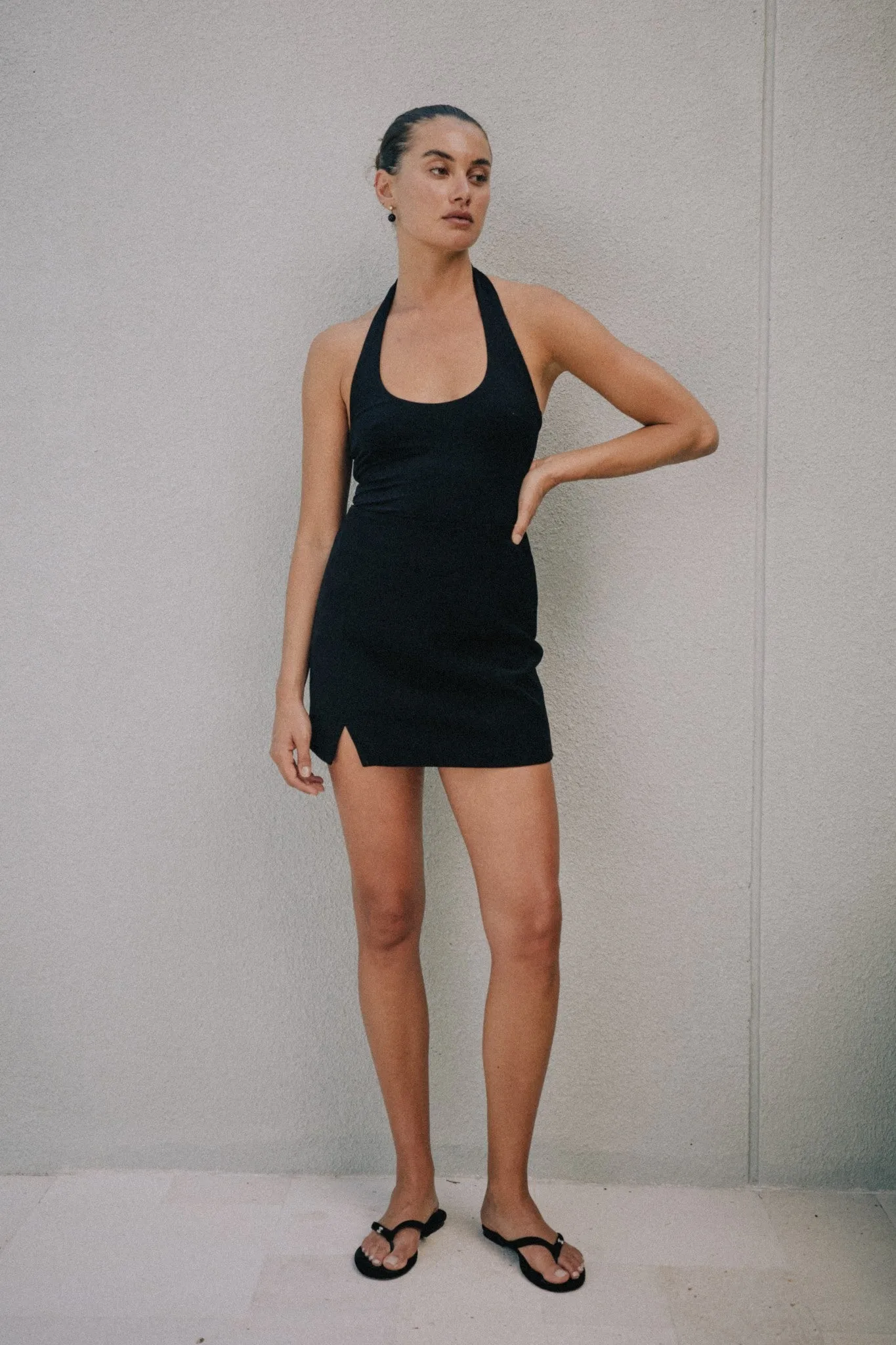 Tessa Halter Tank - Black sold by RAEF product image thumbnail 2