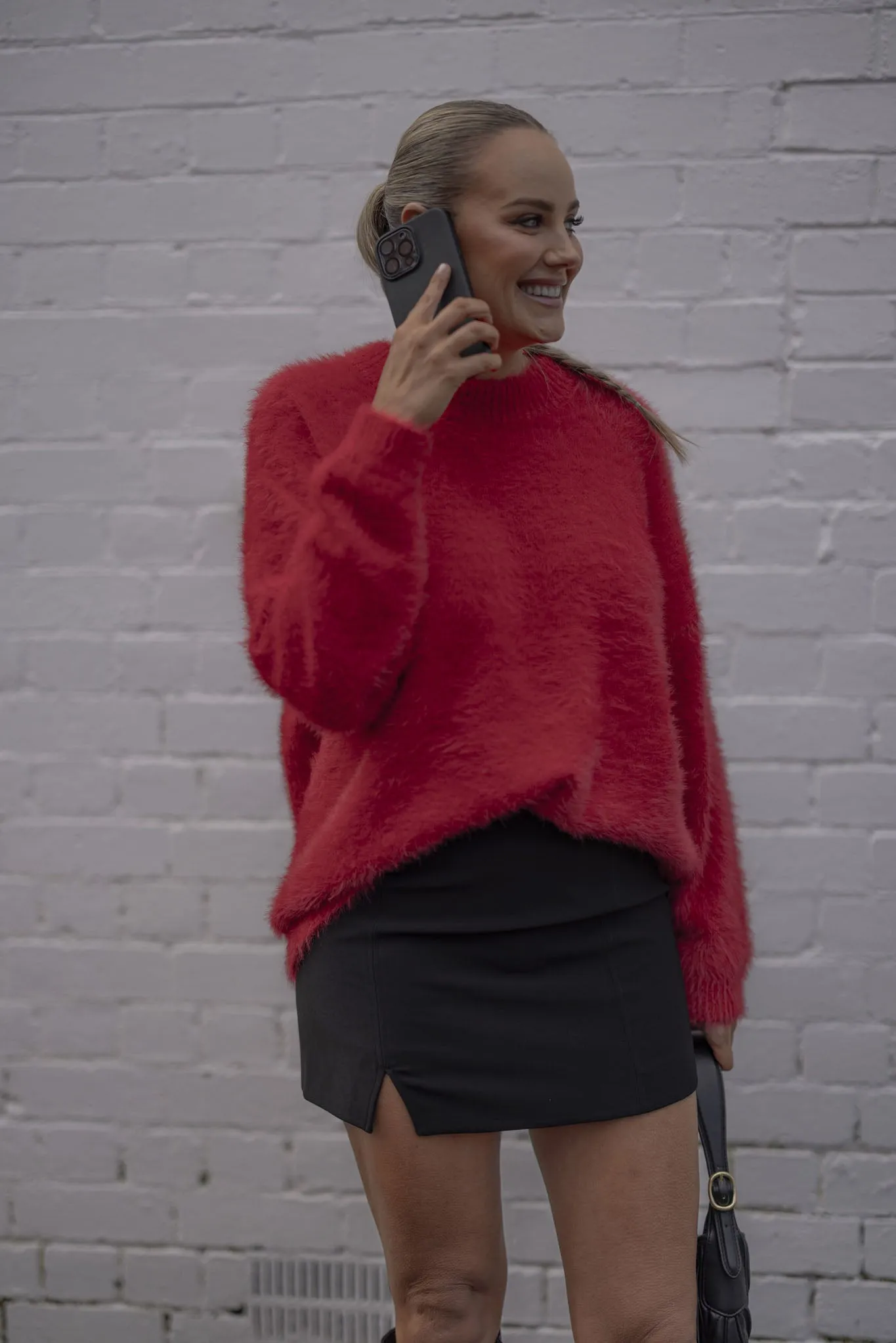 Gia Mini Skirt - Black sold by RAEF product image thumbnail 4