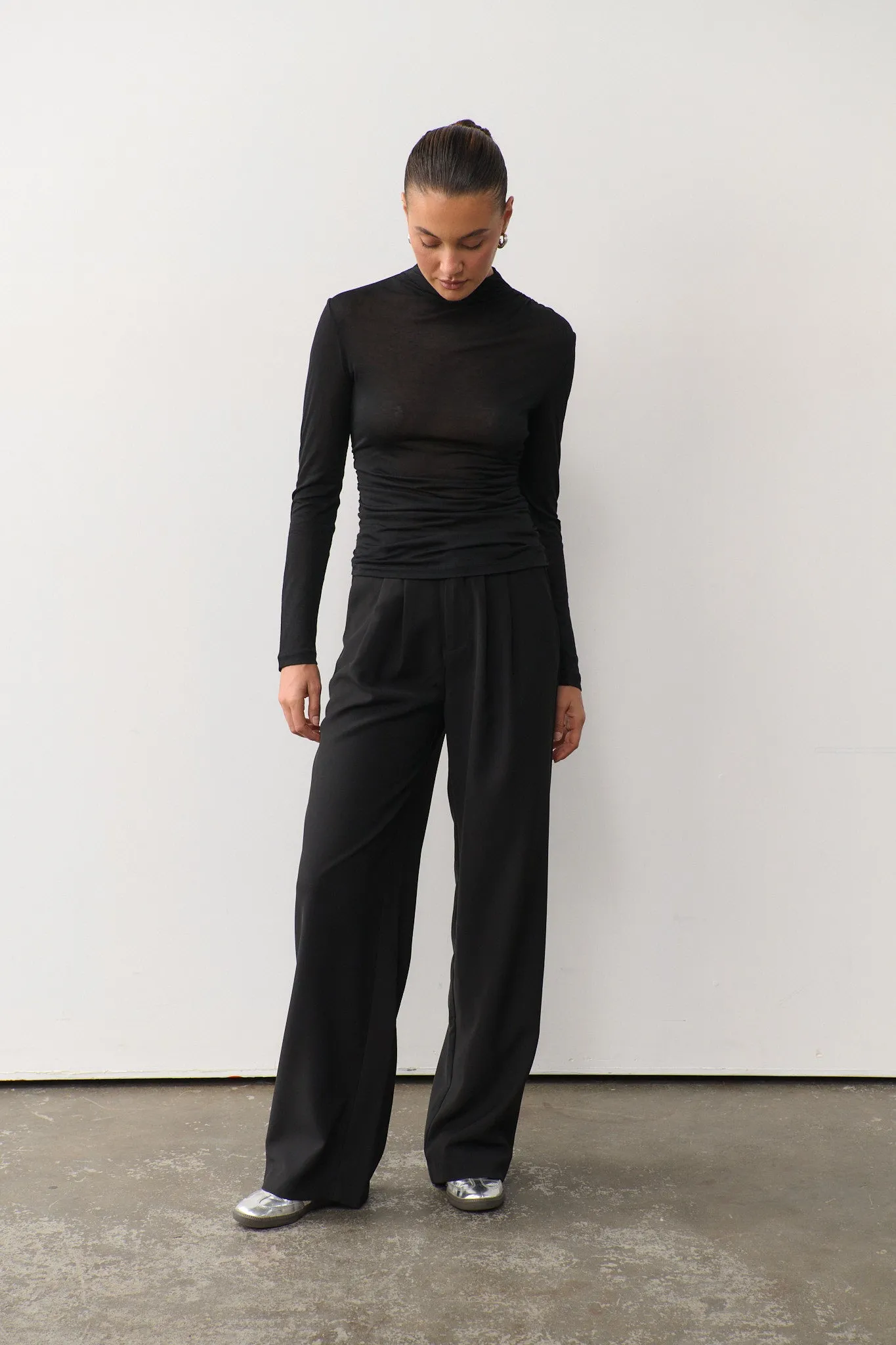 Monica Longsleeve Top - Black sold by RAEF product image thumbnail 4