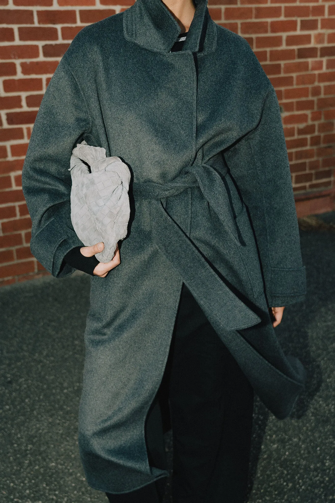 Sylvie Oversized Coat - Charcoal sold by RAEF product image thumbnail 3