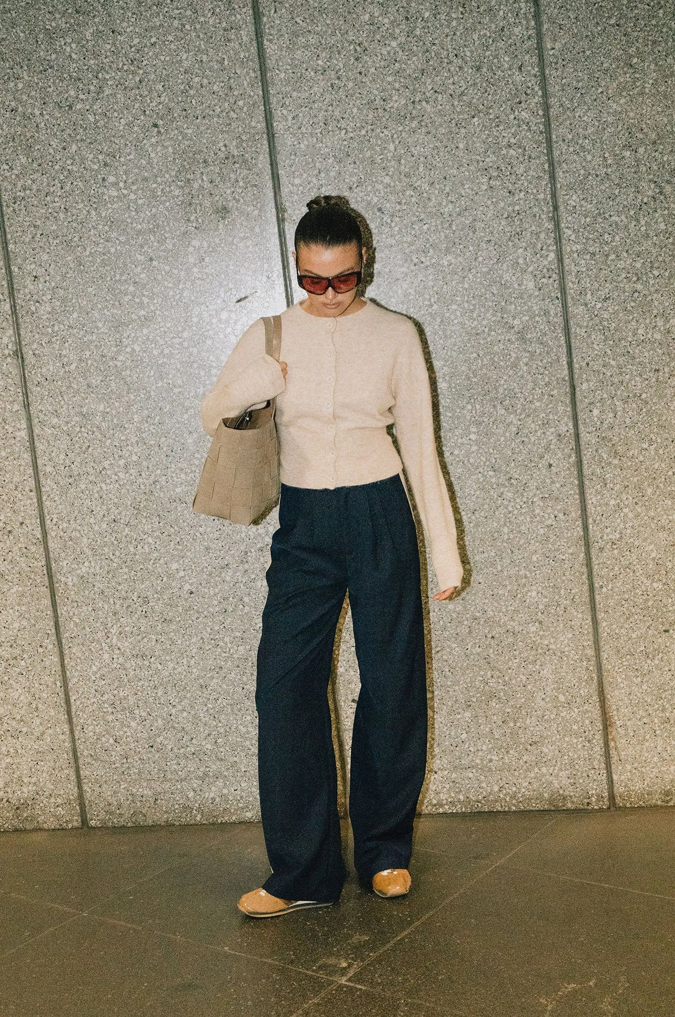 Addison Trouser - Midnight / Camel sold by RAEF product image thumbnail 3