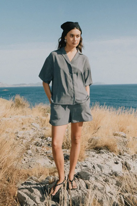 Monty Linen Shirt - Boulevard sold by RAEF