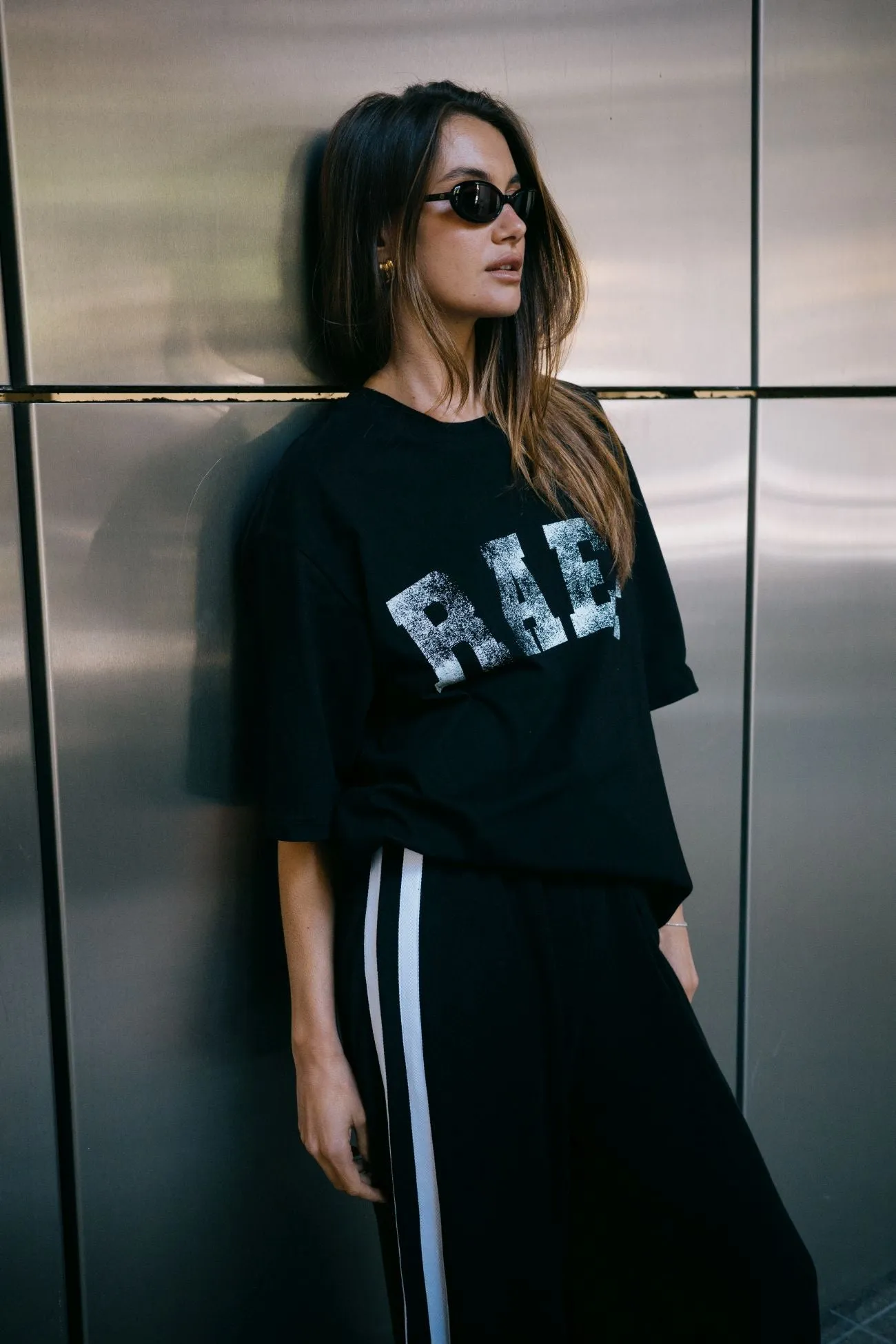 Brianna Towelling Pant - Black sold by RAEF product image thumbnail 5