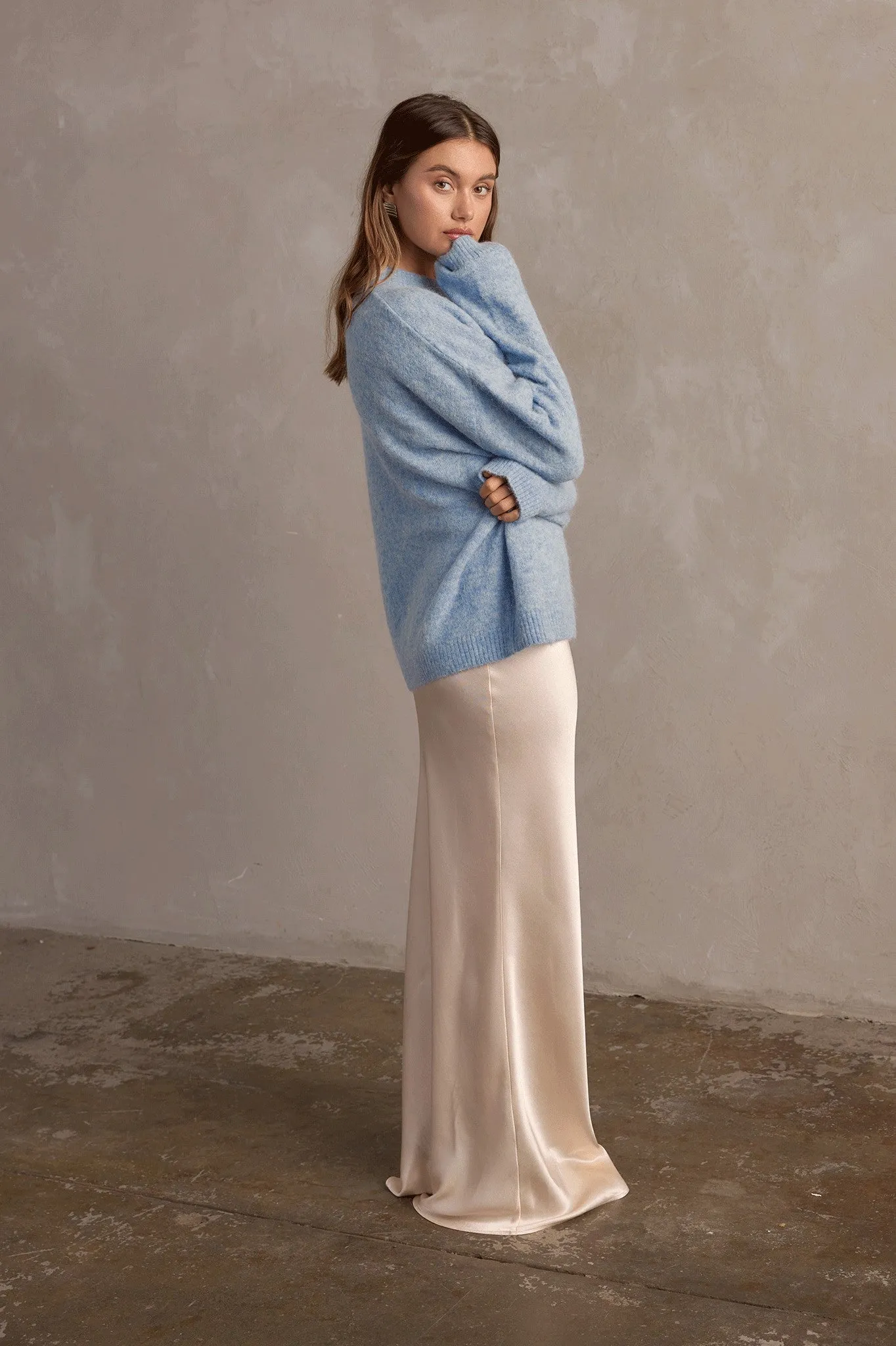 Amelia Knit Pullover - Blue sold by RAEF product image thumbnail 4