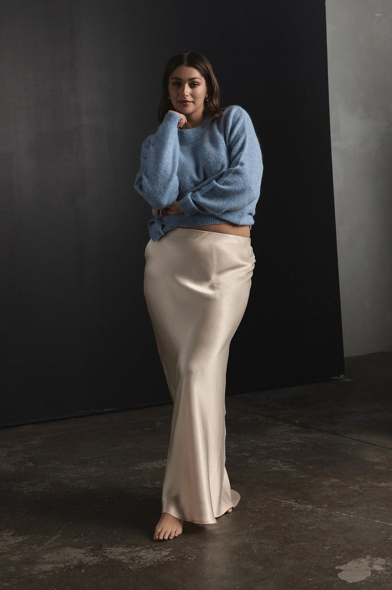 Amelia Knit Pullover - Blue sold by RAEF product image thumbnail 2