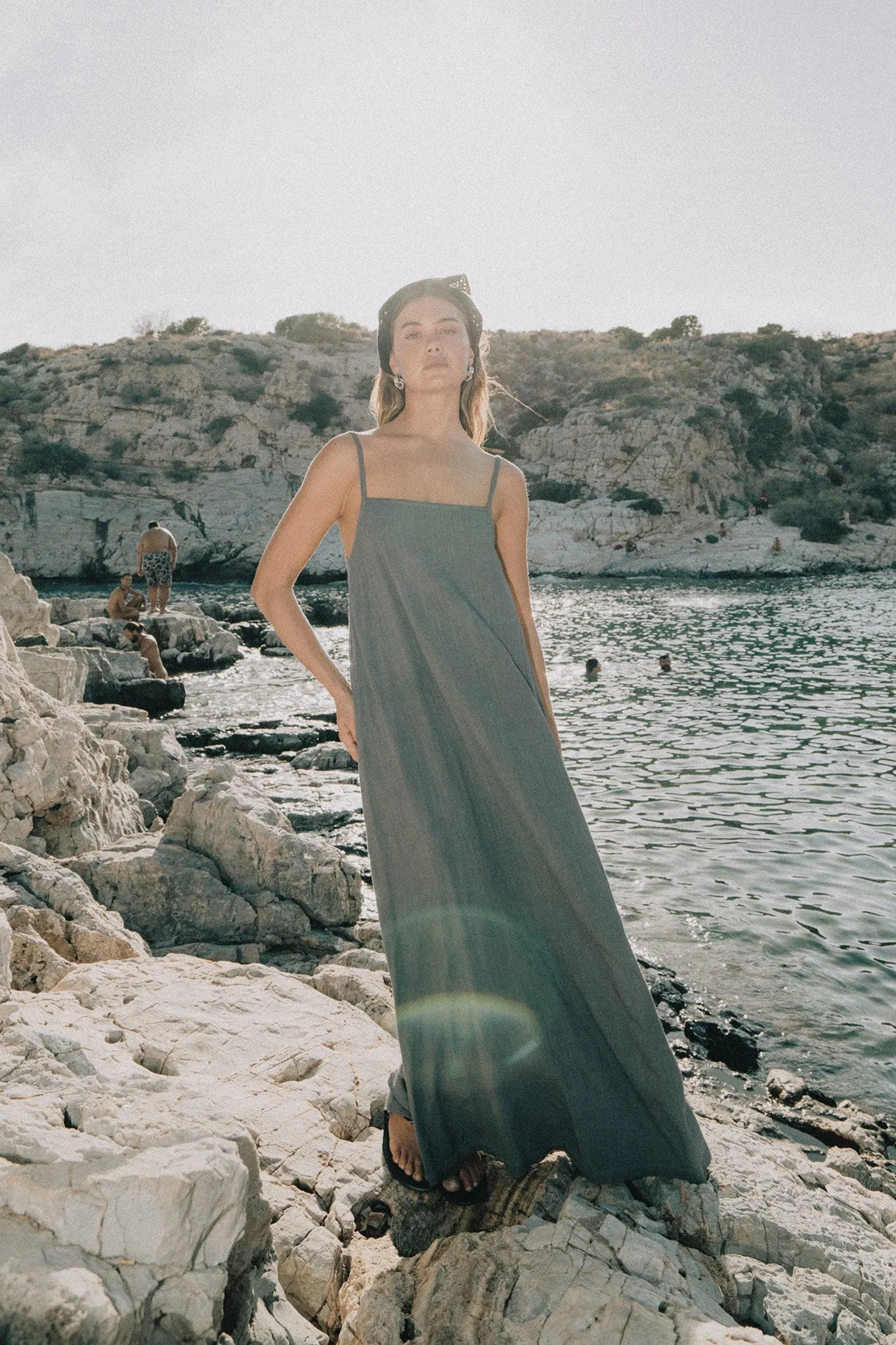 Monty Linen Maxi Dress - Boulevard sold by RAEF product image thumbnail 4