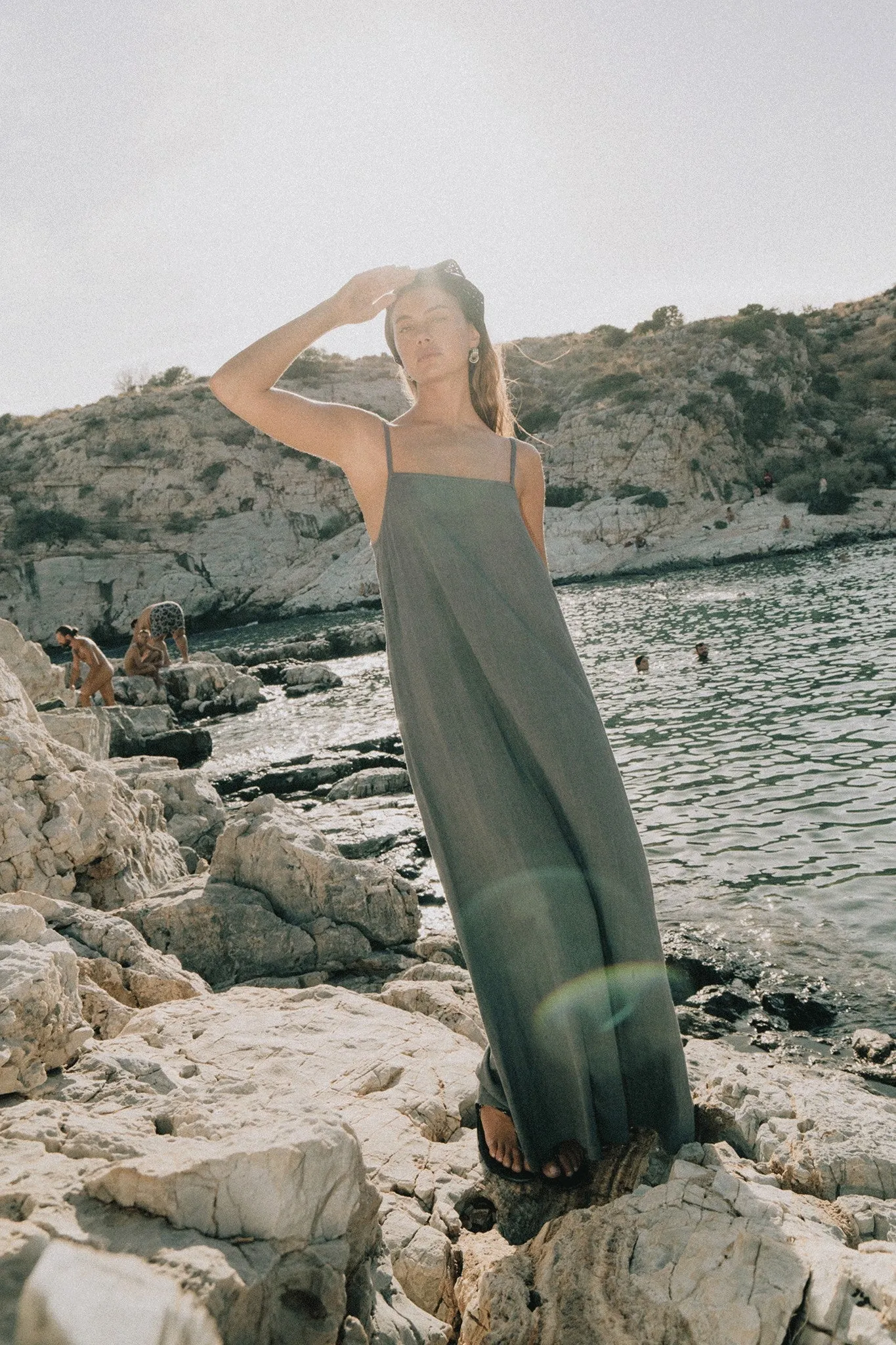 Monty Linen Maxi Dress - Boulevard sold by RAEF product image thumbnail 3