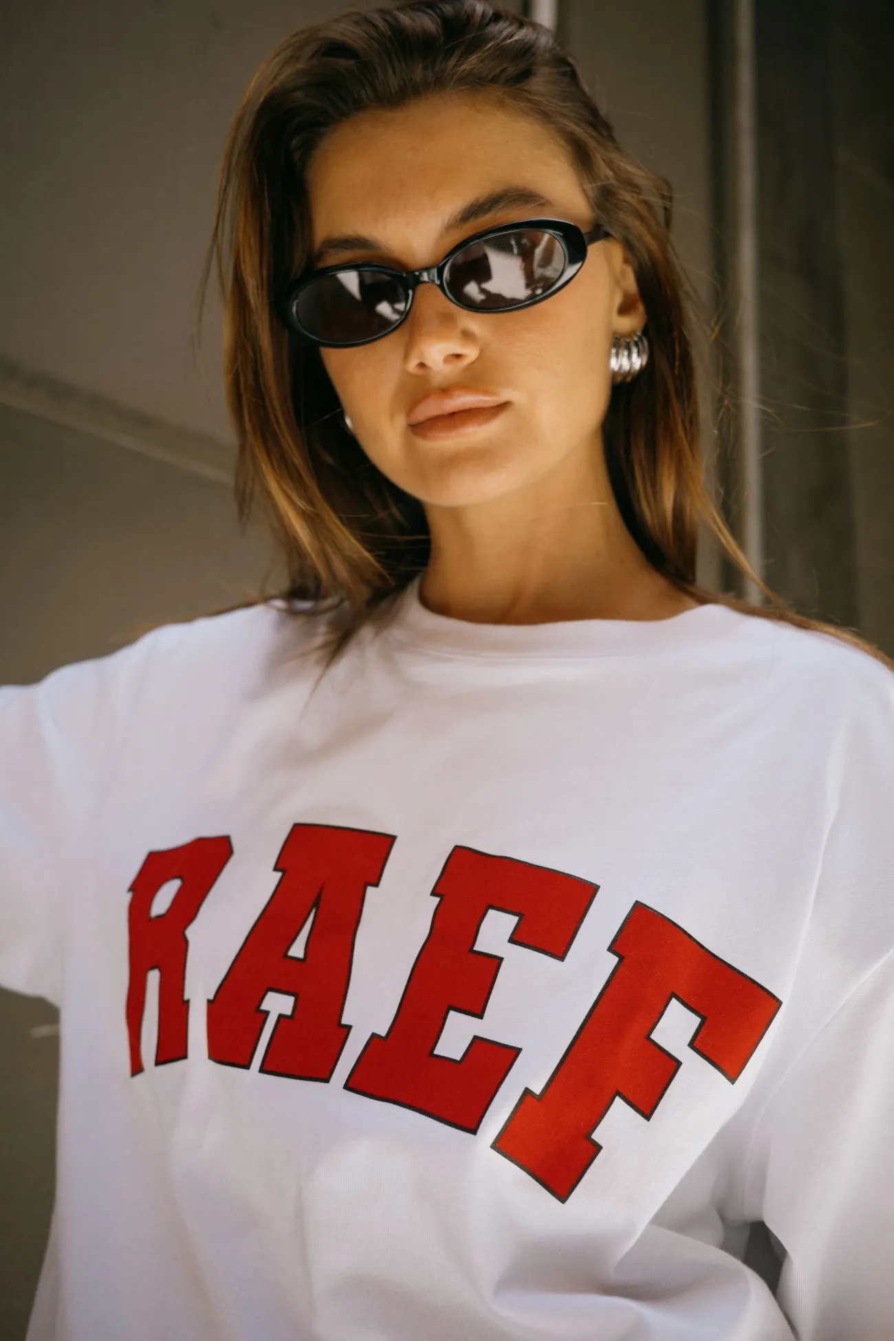 RAEF Boyfriend Tee - White sold by RAEF product image thumbnail 4