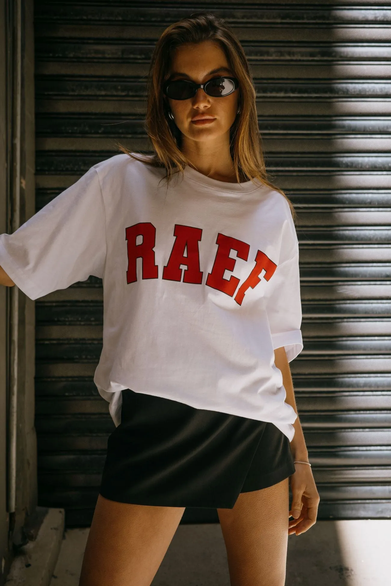 RAEF Boyfriend Tee - White sold by RAEF product image thumbnail 2