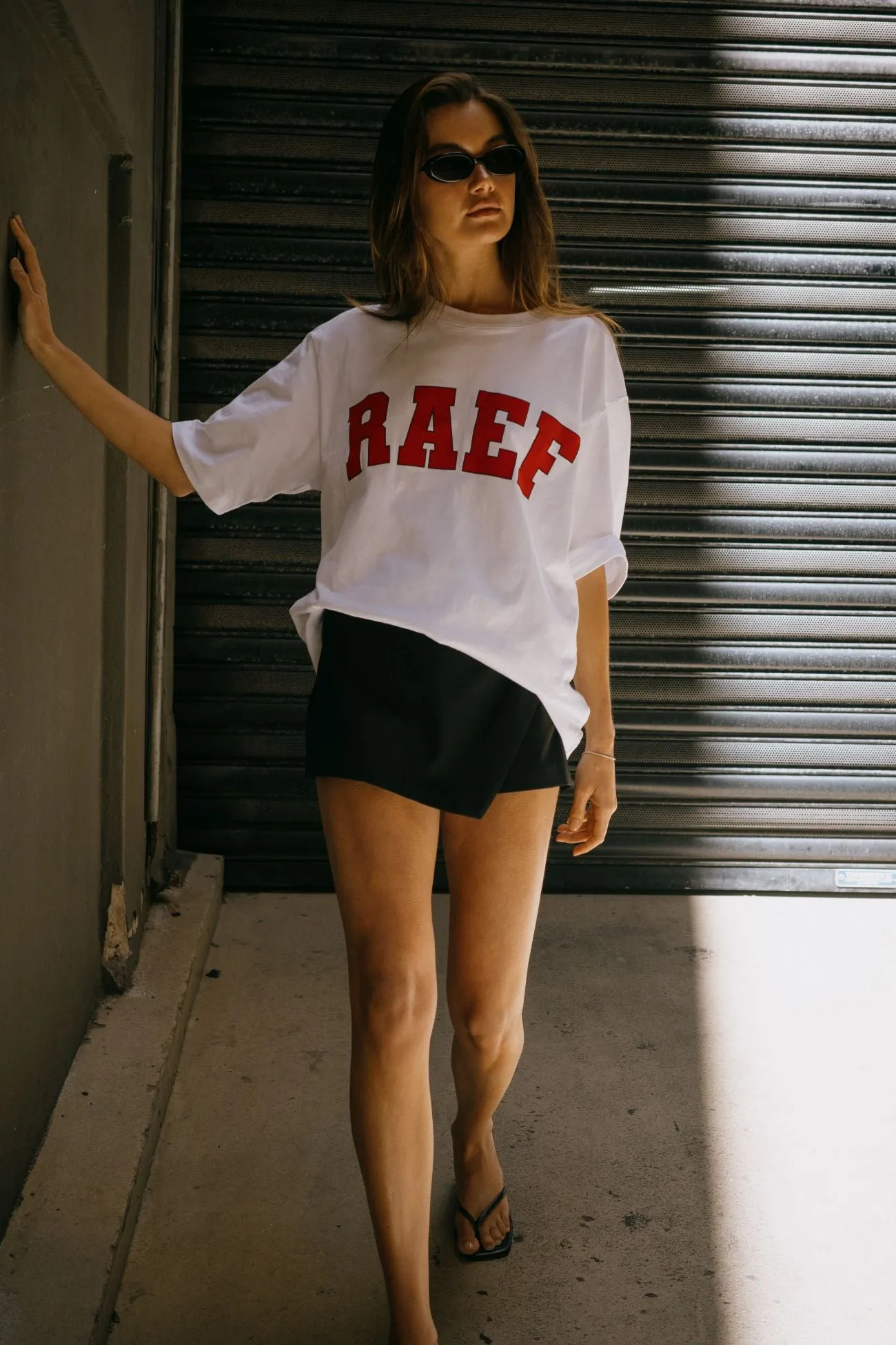 RAEF Boyfriend Tee - White sold by RAEF product image thumbnail 5