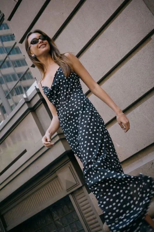 Carmen Chiffon Maxi Dress sold by RAEF