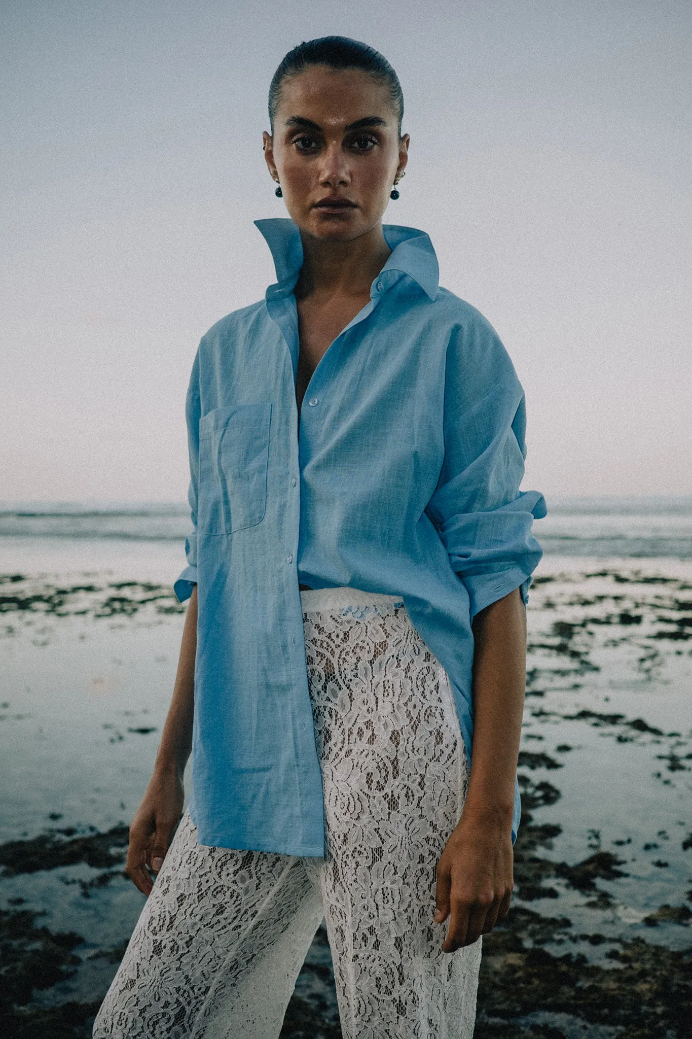 Lala Shirt - Cornflower sold by RAEF product image thumbnail 3